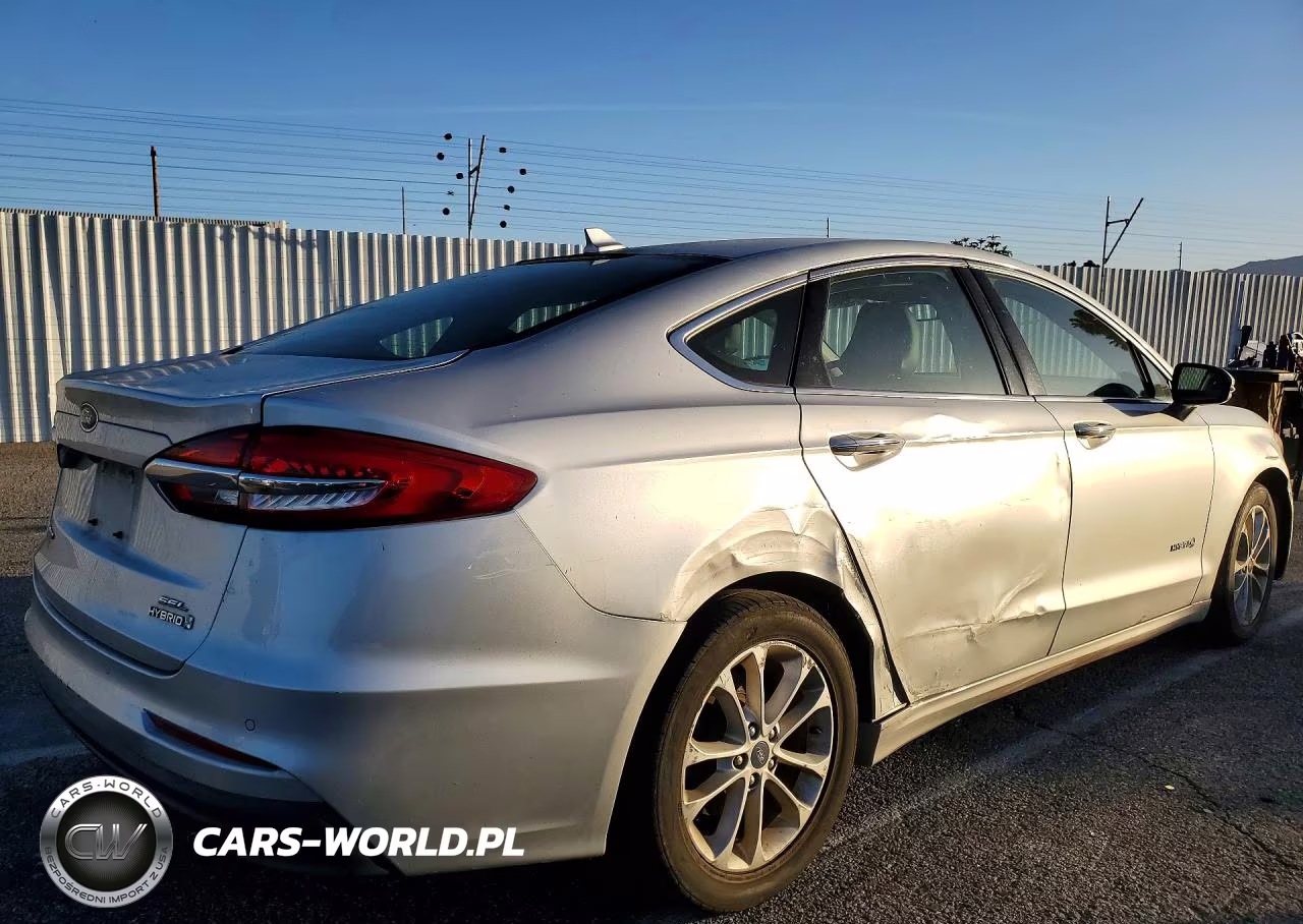 2019 Ford Fusion Sel VIN:3FA6P0MU9KR124327 - 3