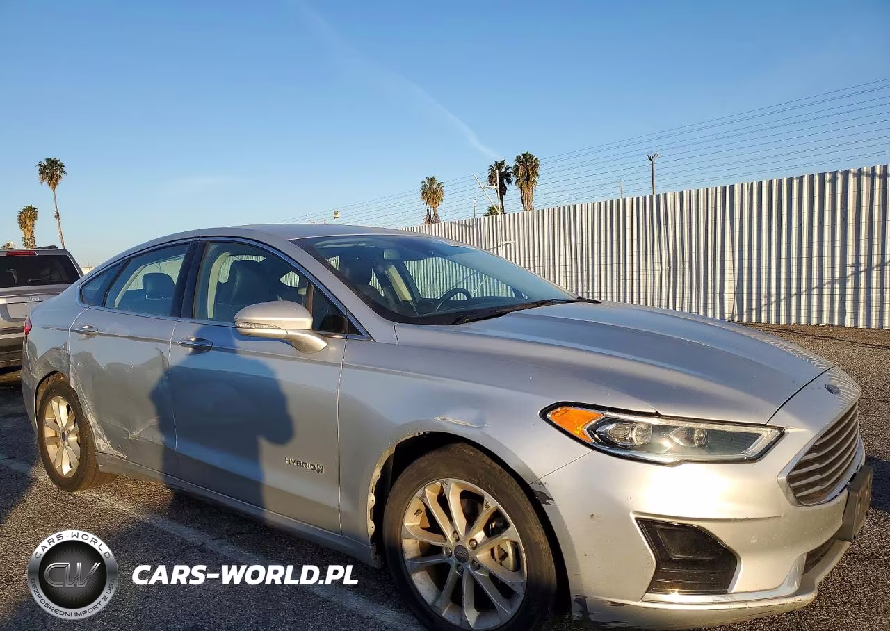 2019 Ford Fusion Sel VIN:3FA6P0MU9KR124327 - 4