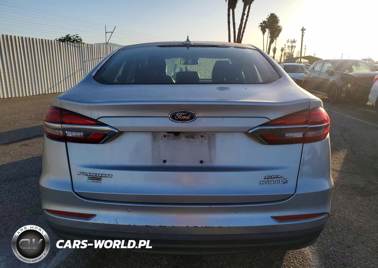 2019 Ford Fusion Sel VIN:3FA6P0MU9KR124327 - 6