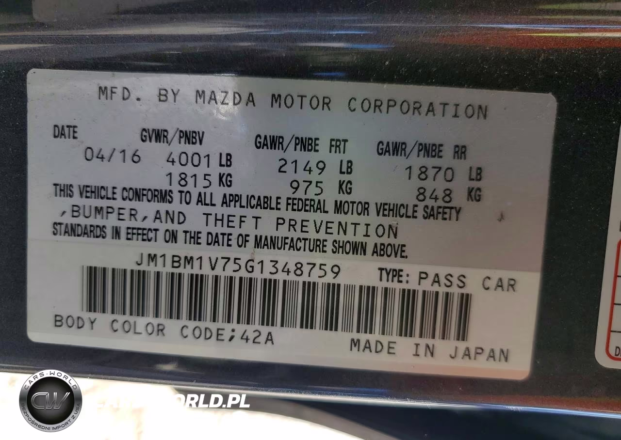 2016 Mazda 3 Touring VIN:JM1BM1V75G1348759 - 12