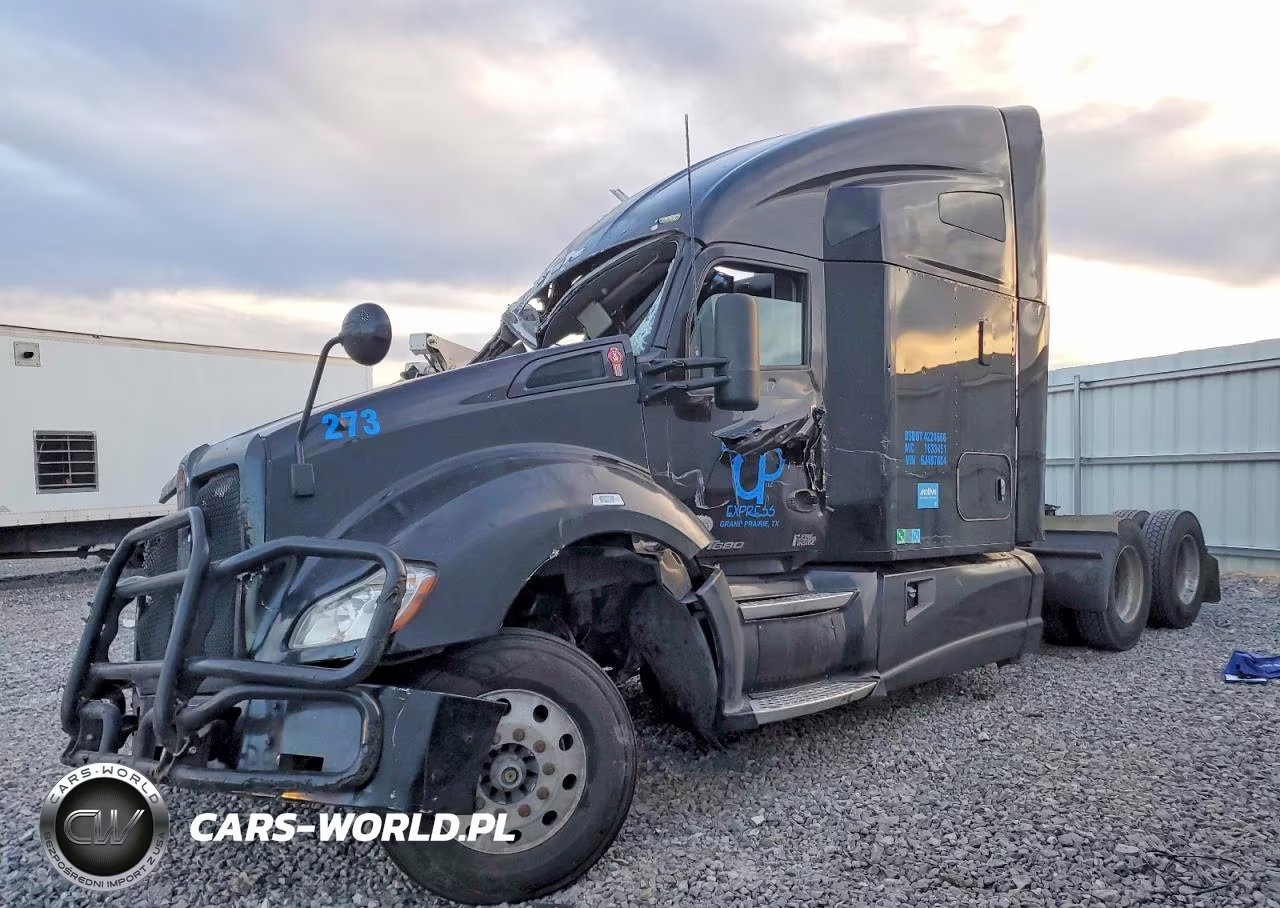 2016 Kenworth T680 Semi Truck VIN:1XKYDP9X5GJ497684 - 2
