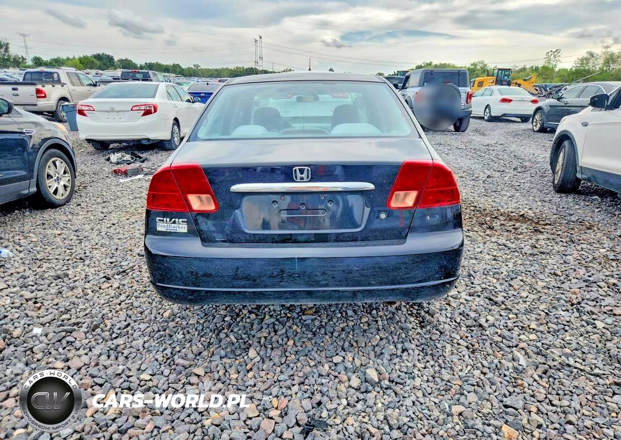 2001 Honda Civic VIN:1HGES16591L062345 - 6