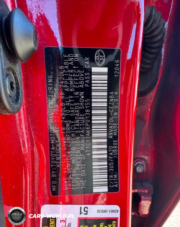 2023 Toyota Camry Le VIN:4T1C11AK6PU138155 - 10