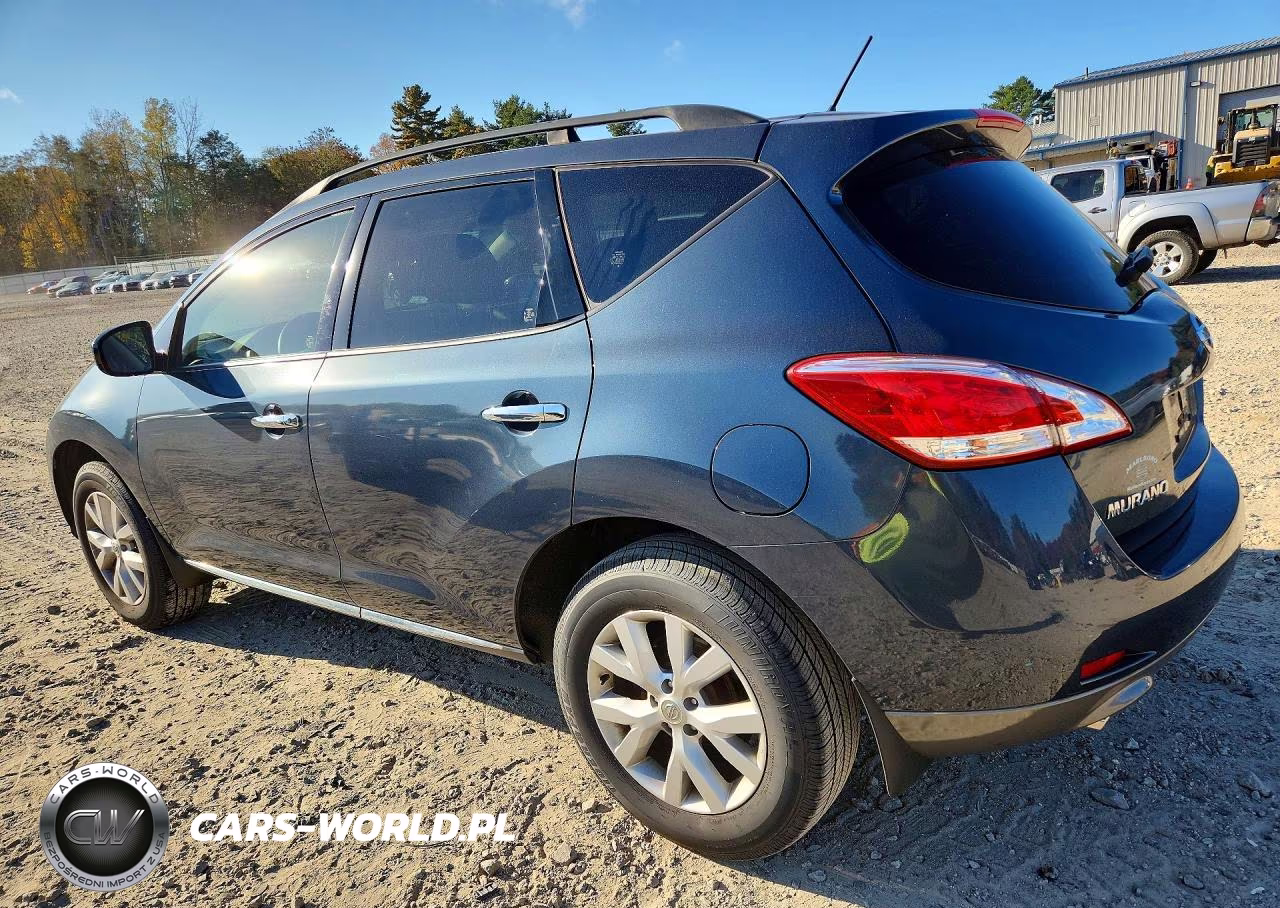 2014 Nissan Murano Sl VIN:JN8AZ1MW2EW523477 - 2
