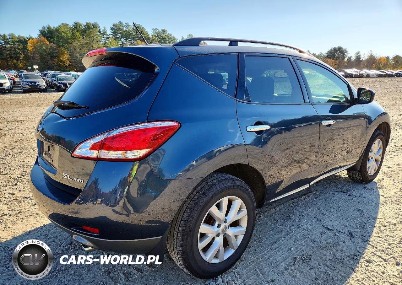2014 Nissan Murano Sl VIN:JN8AZ1MW2EW523477 - 3