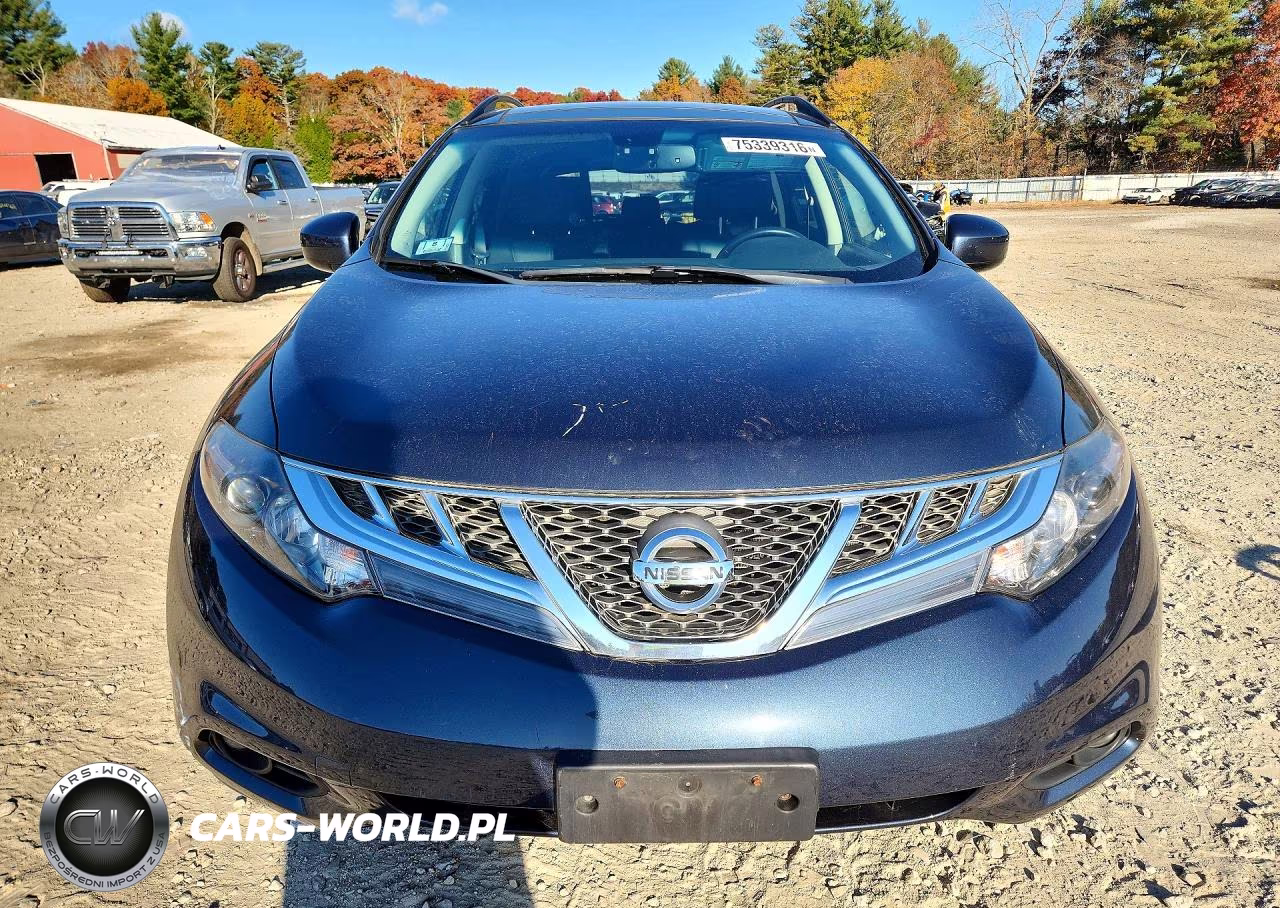 2014 Nissan Murano Sl VIN:JN8AZ1MW2EW523477 - 5