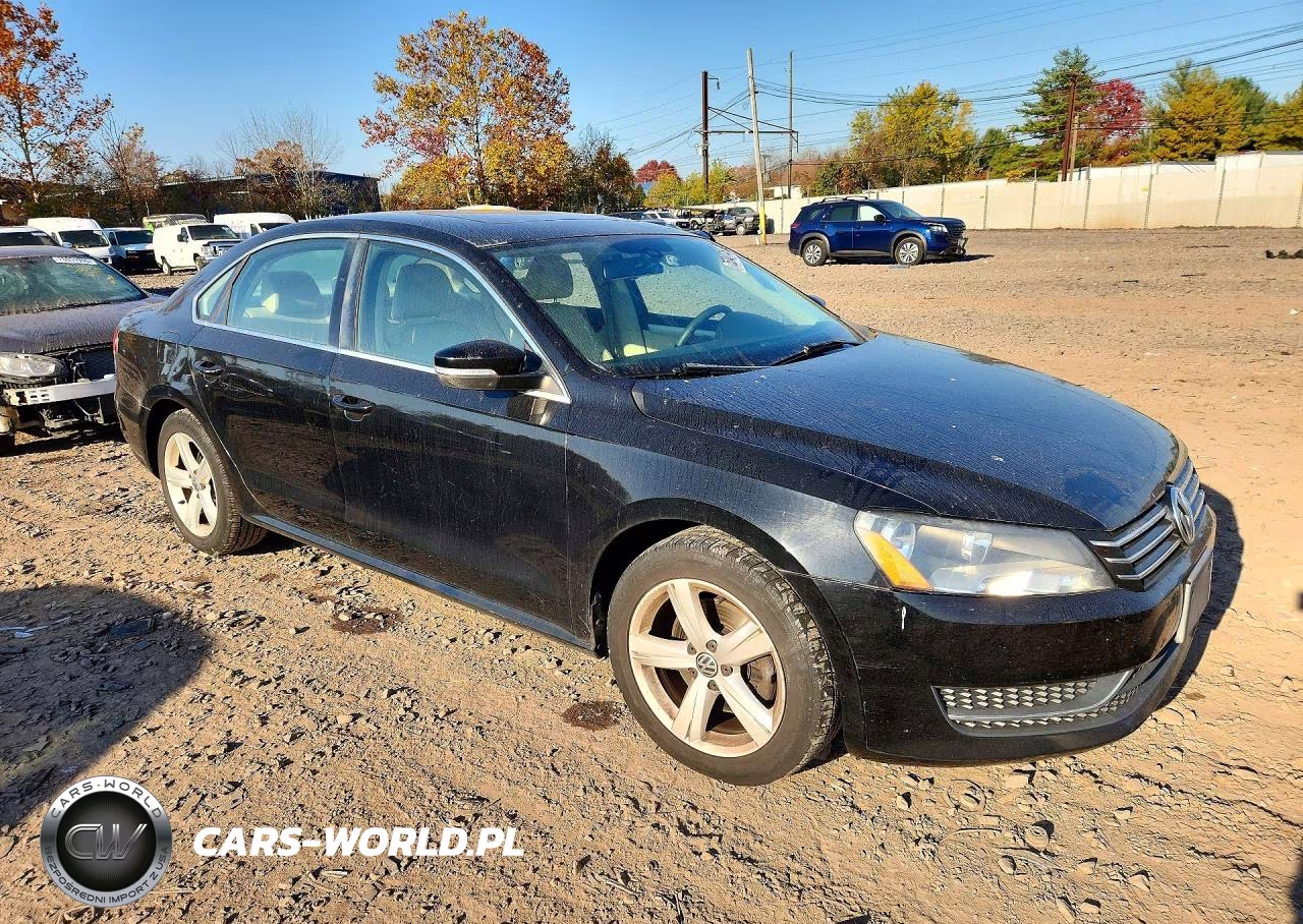 2012 Volkswagen Passat Se VIN:1VWBP7A31CC075344 - 4