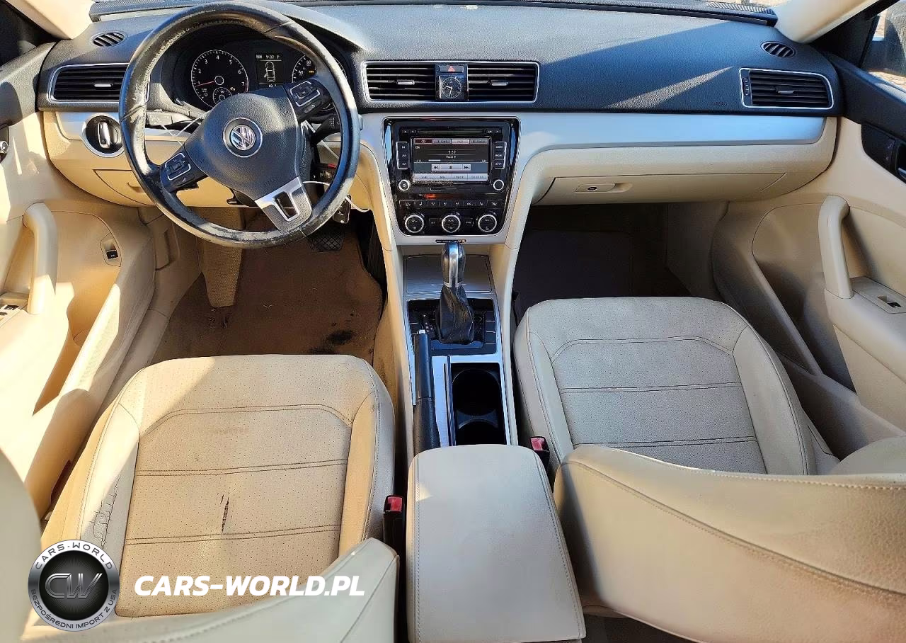 2012 Volkswagen Passat Se VIN:1VWBP7A31CC075344 - 8