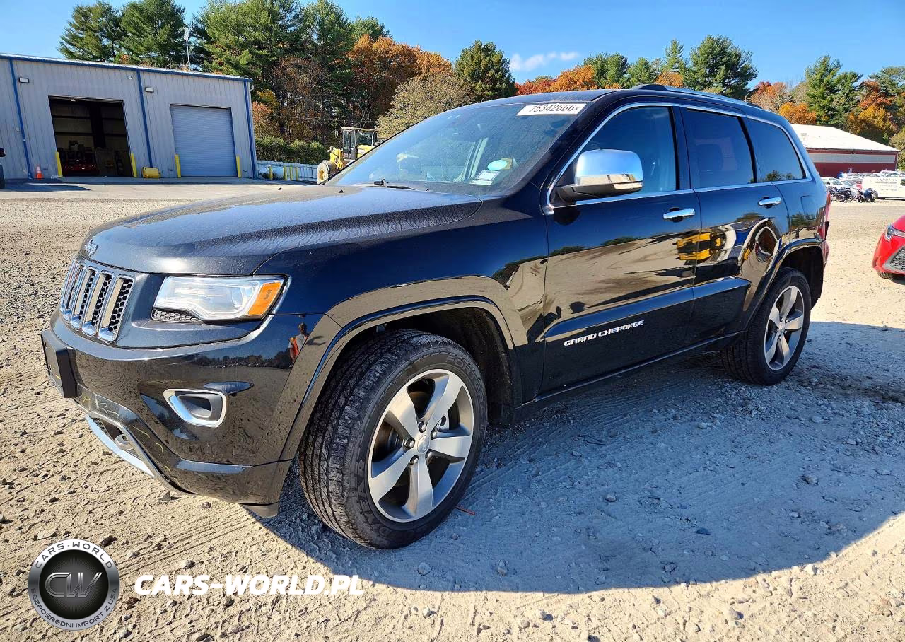 2015 Jeep Grand Cherokee Overland VIN:1C4RJFCM3FC754572 - 1