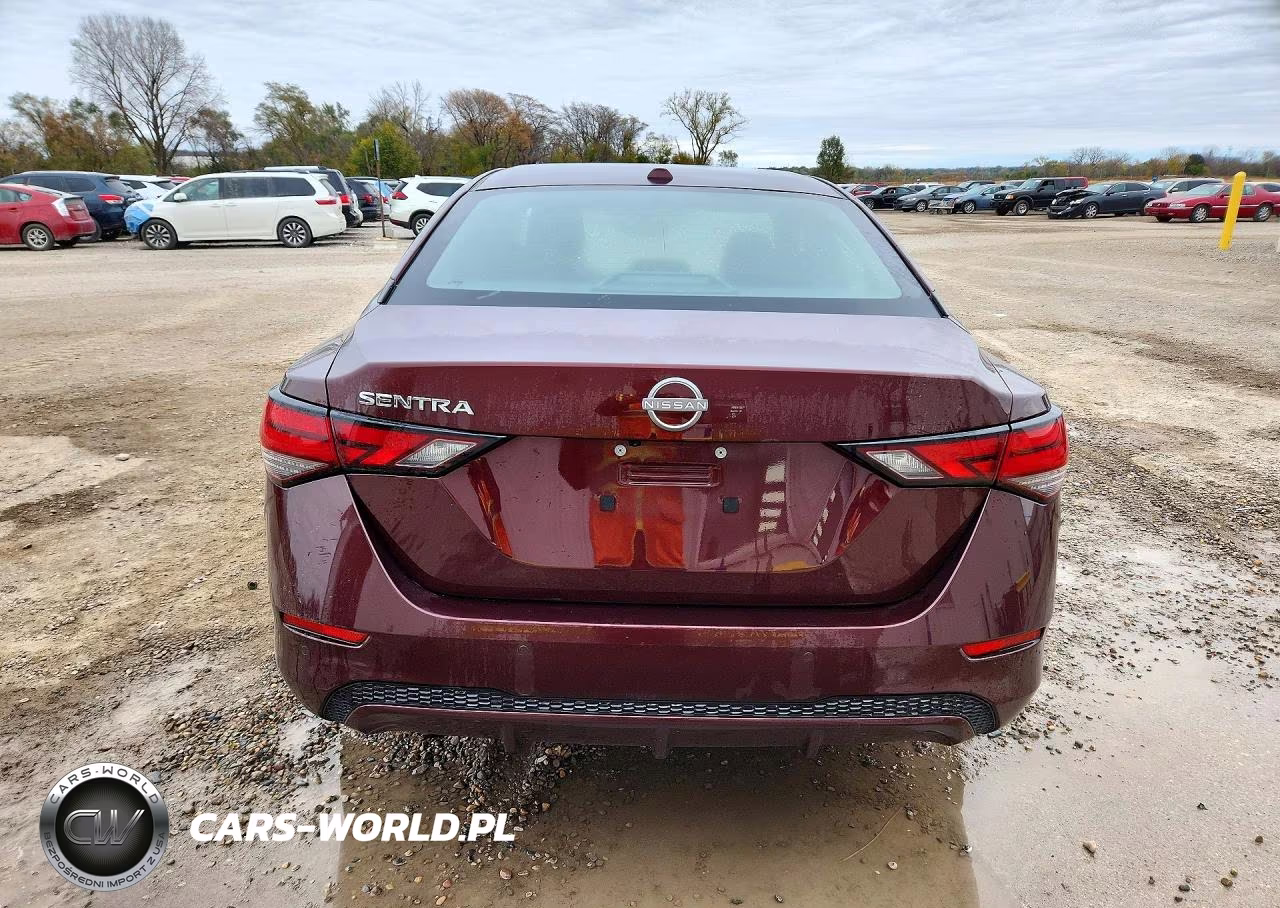 2025 Nissan Sentra Sv VIN:3N1AB8CV0SY363298 - 6