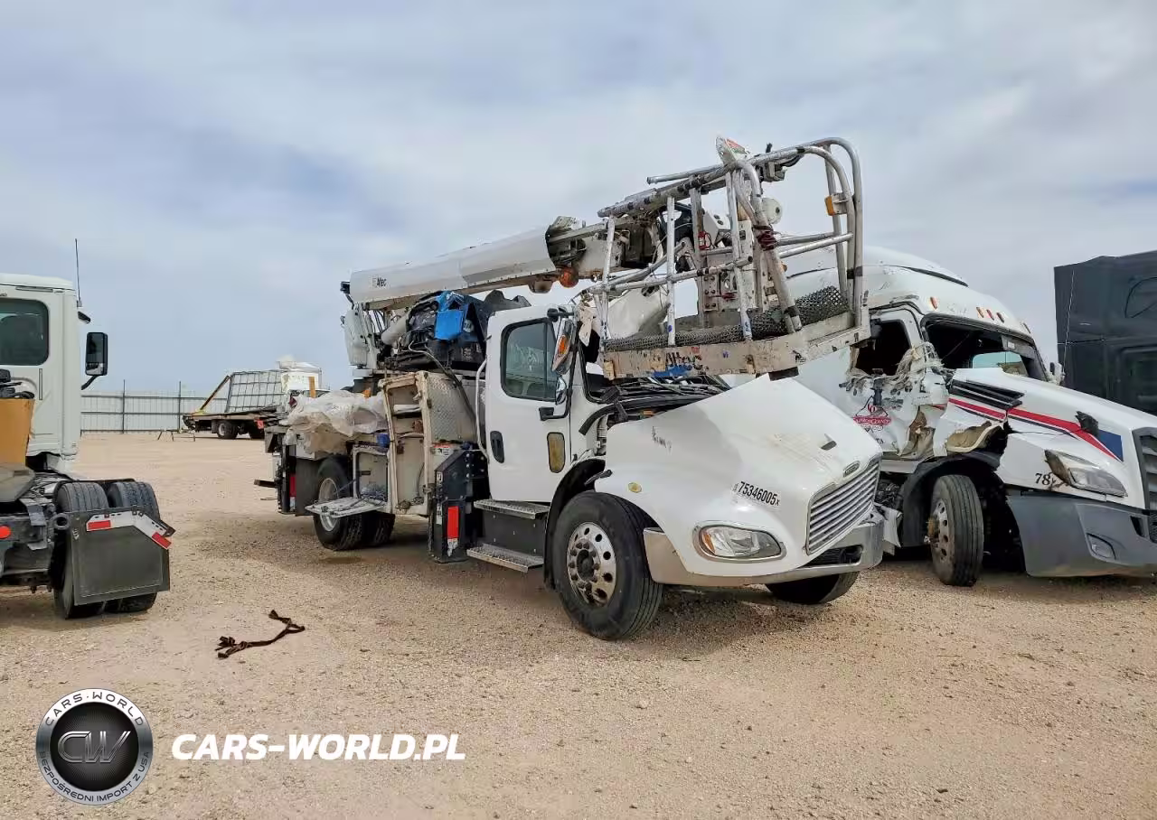 2020 Freightliner Business Class M2 Cable Placer Bucket Truck