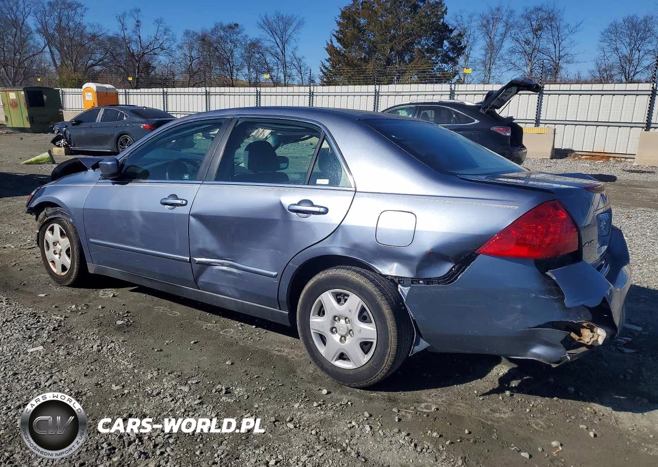 2007 Honda Accord Lx VIN:1HGCM56477A202249 - 2