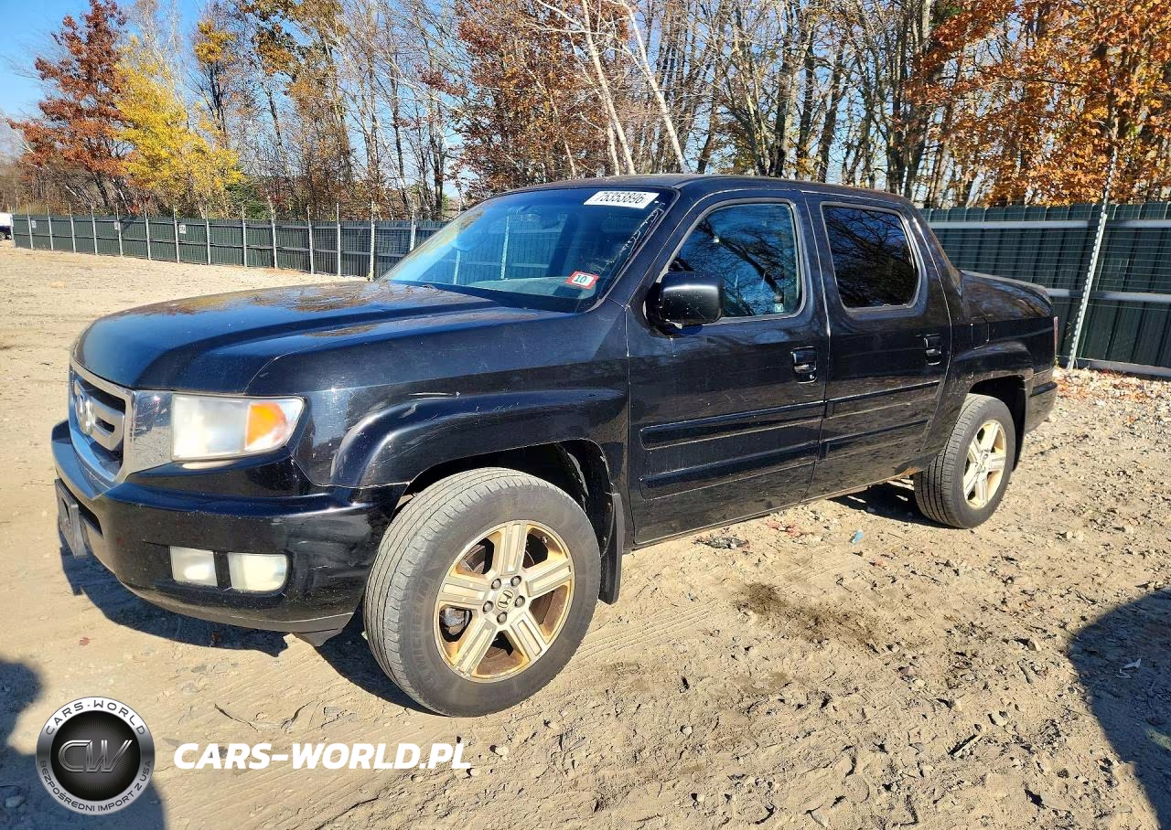 2010 Honda Ridgeline Rtl VIN:5FPYK1F50AB004629 - 1