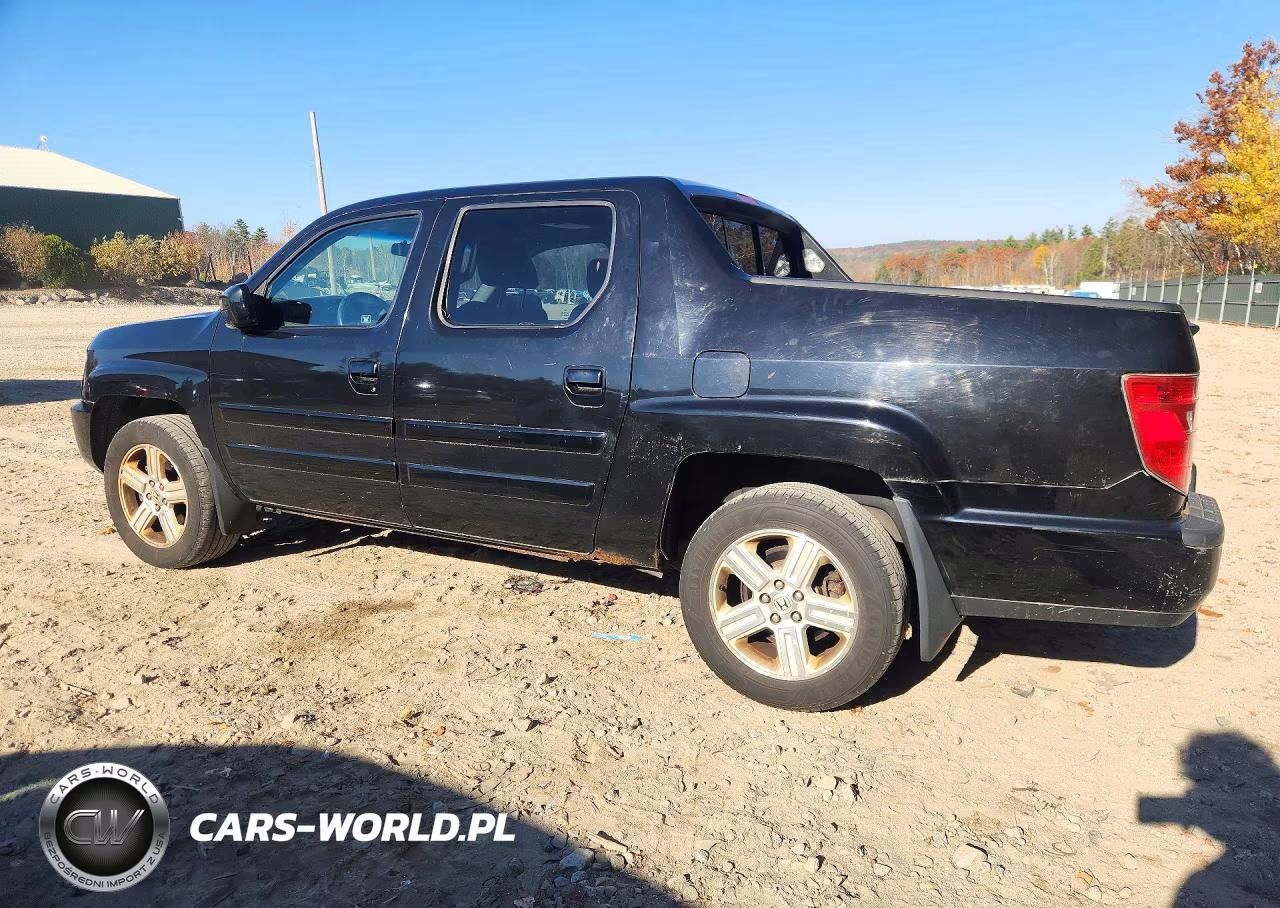 2010 Honda Ridgeline Rtl VIN:5FPYK1F50AB004629 - 2