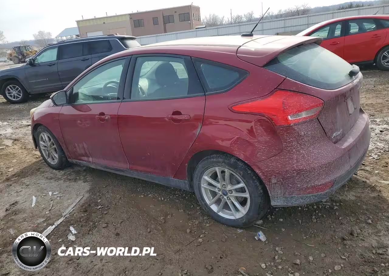 2017 Ford Focus Se VIN:1FADP3K29HL205300 - 2