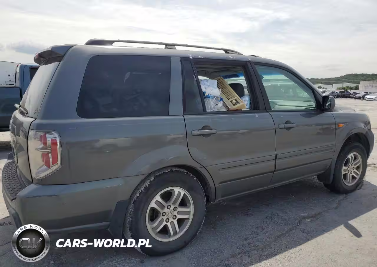 2007 Honda Pilot Exl VIN:5FNYF28567B028507 - 3