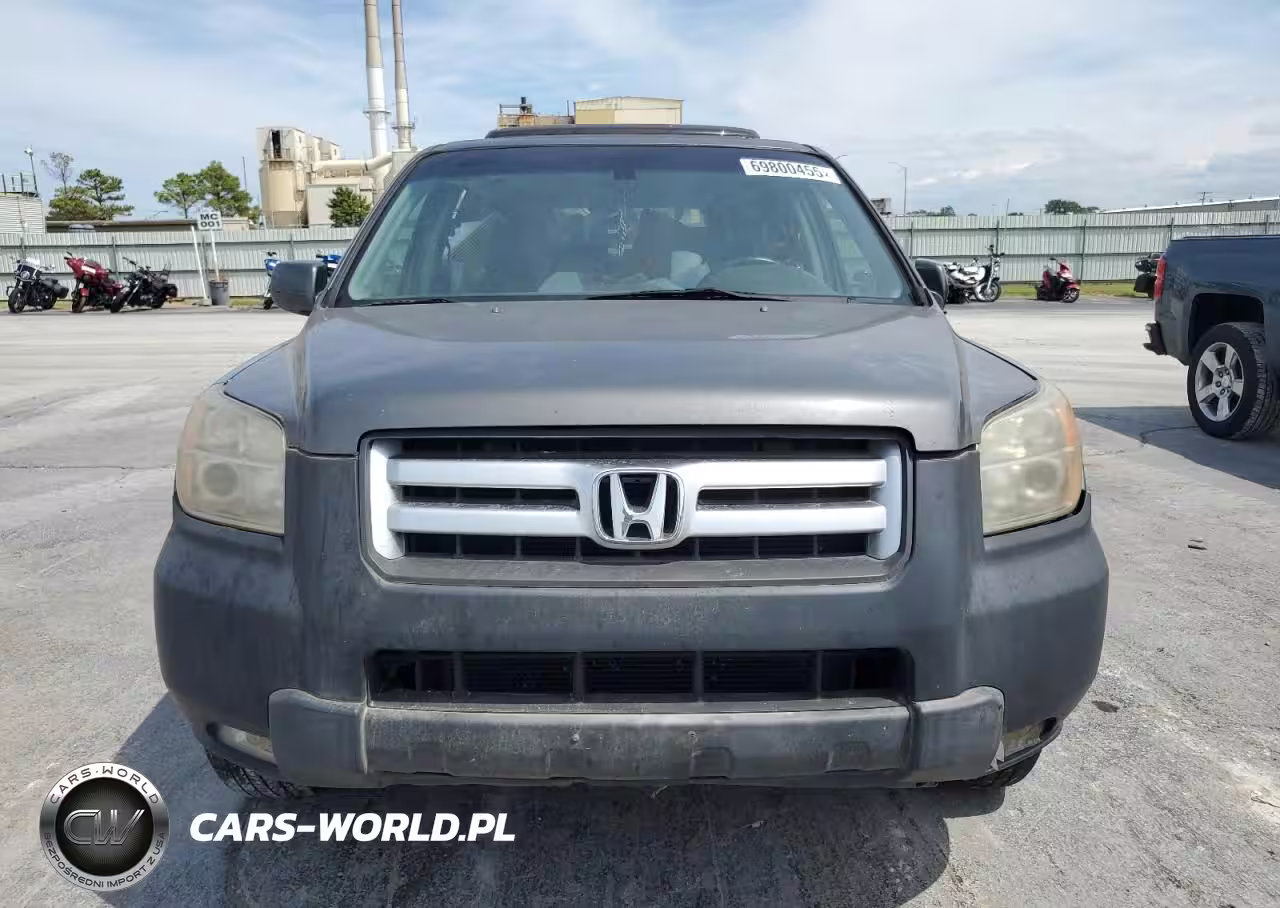 2007 Honda Pilot Exl VIN:5FNYF28567B028507 - 5