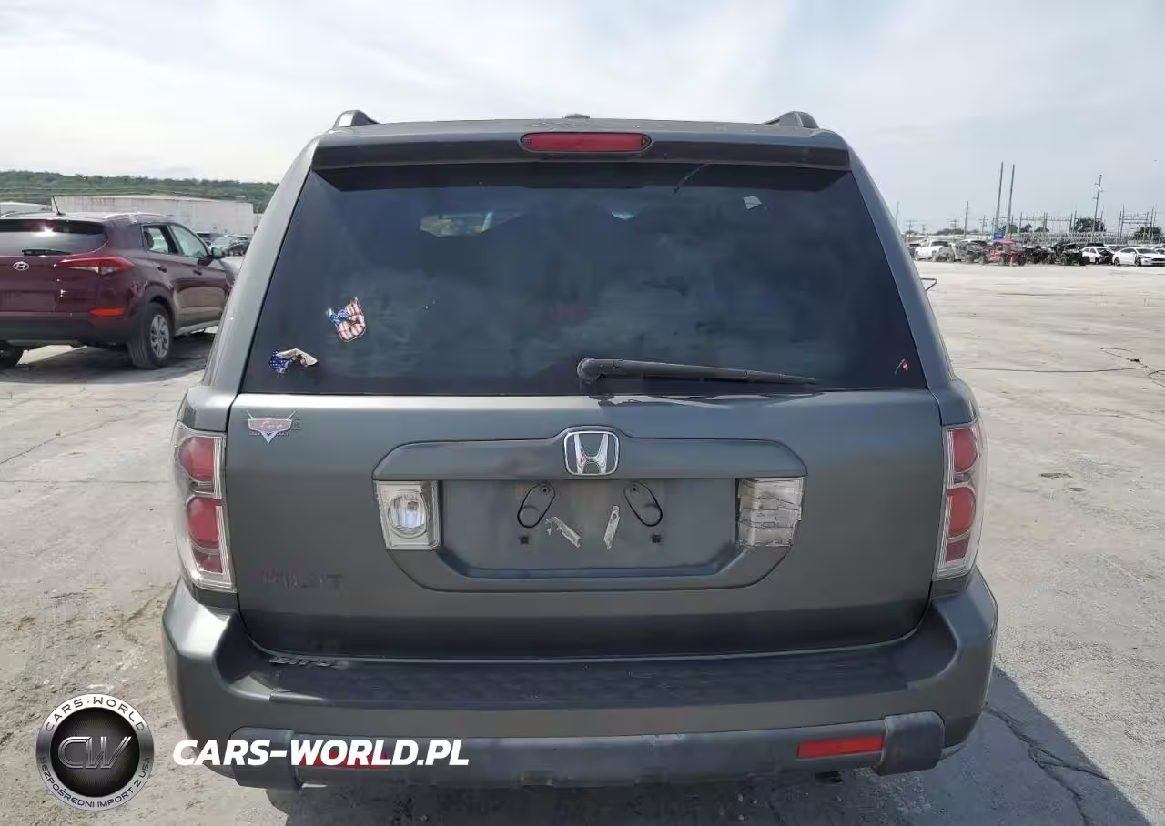 2007 Honda Pilot Exl VIN:5FNYF28567B028507 - 6
