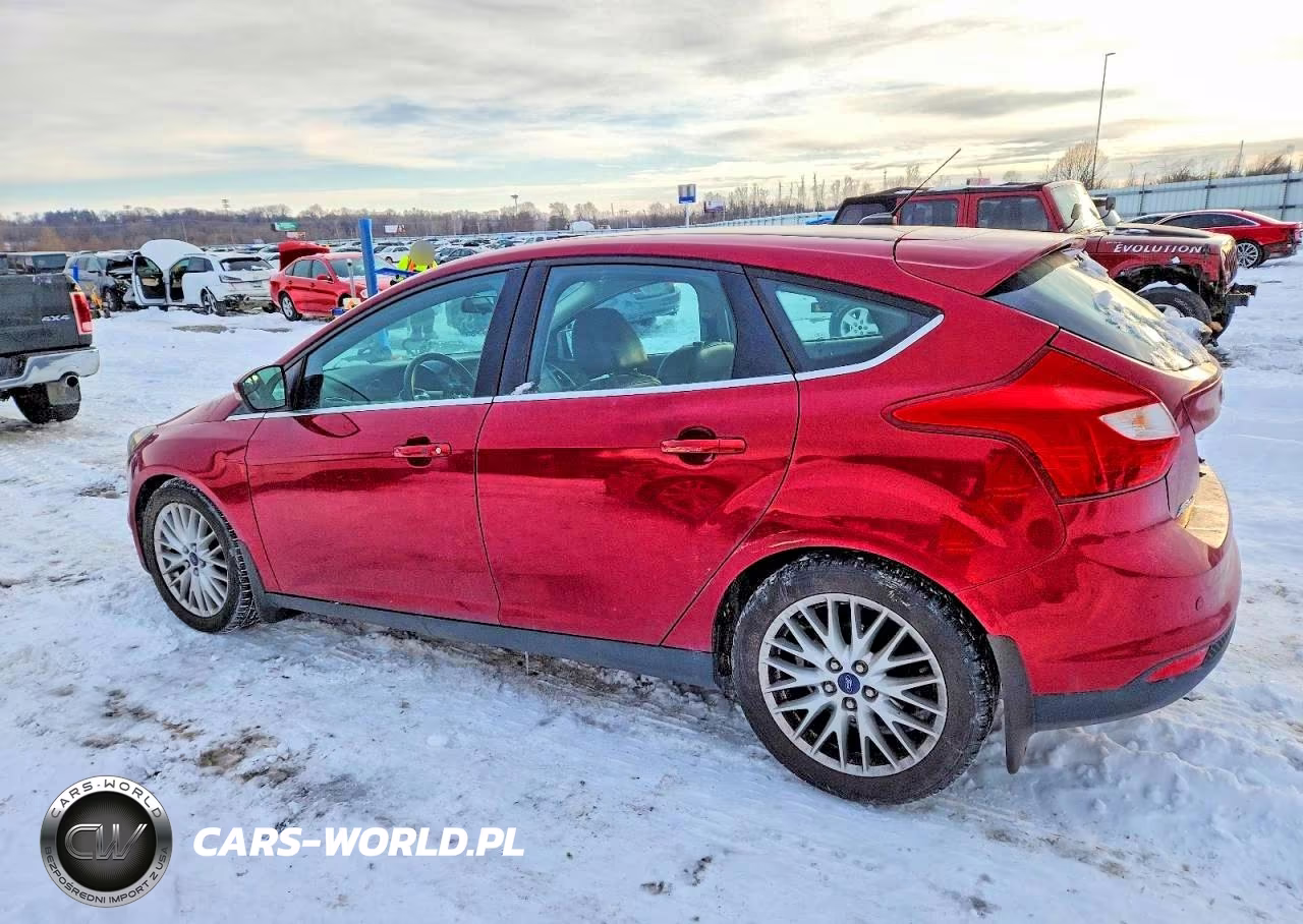 2014 Ford Focus Titanium VIN:1FADP3N27EL196880 - 2