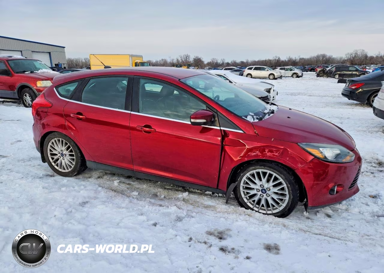 2014 Ford Focus Titanium VIN:1FADP3N27EL196880 - 4