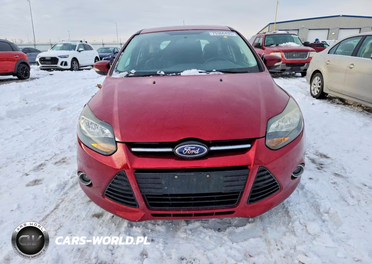 2014 Ford Focus Titanium VIN:1FADP3N27EL196880 - 5