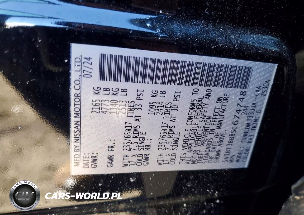 2025 Nissan Rogue Rock Creek VIN:5N1BT3BB8SC674748 - 13