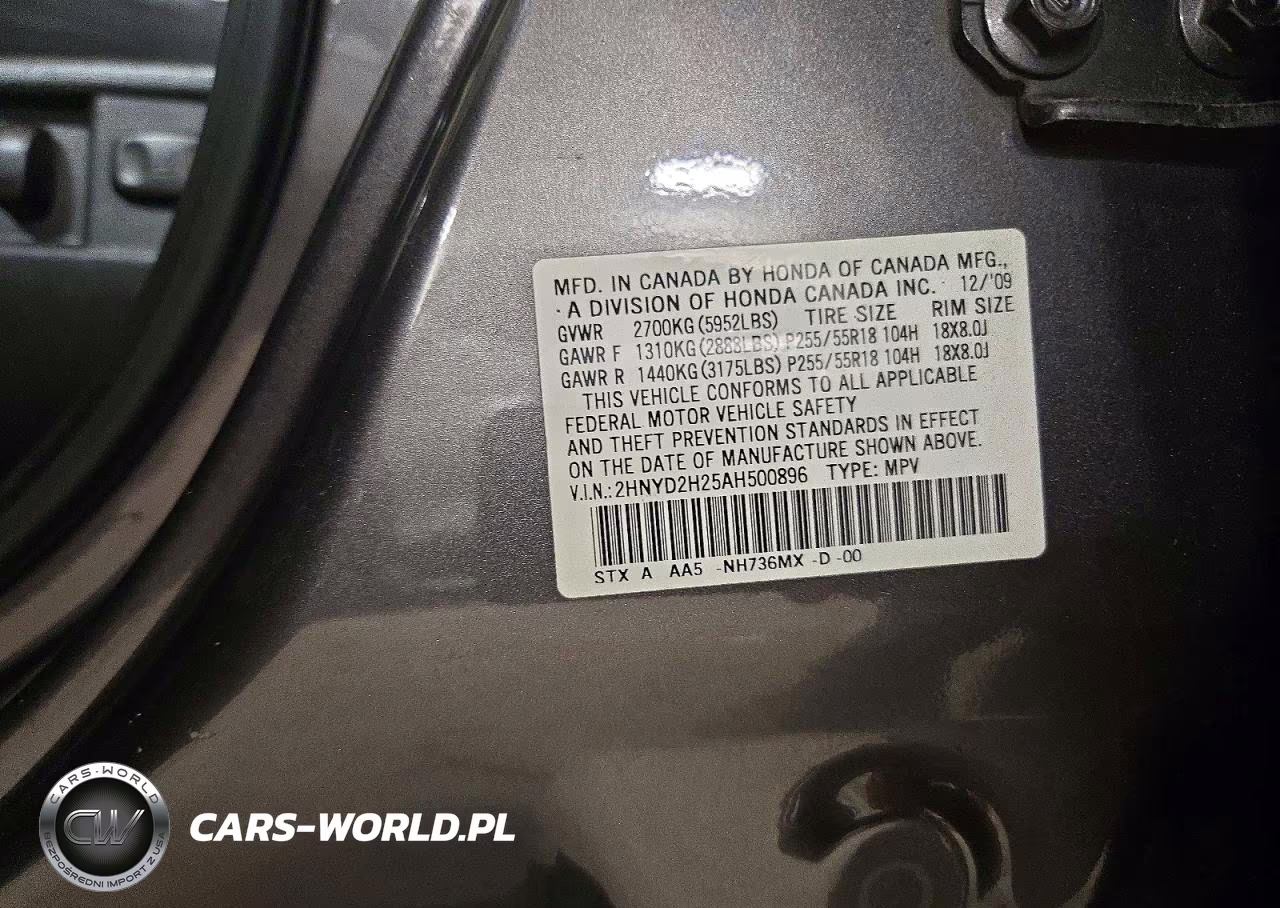 2010 Acura Mdx VIN:2HNYD2H25AH500896 - 13