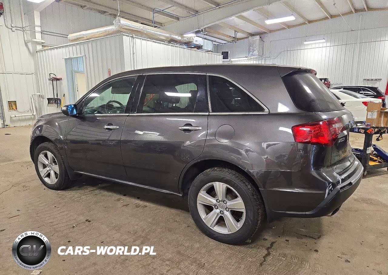 2010 Acura Mdx VIN:2HNYD2H25AH500896 - 2