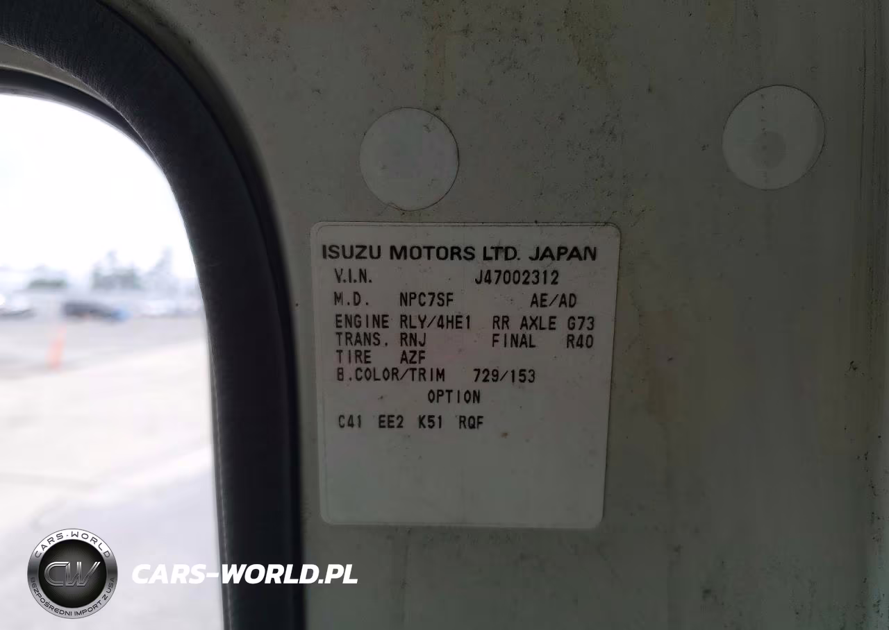 2004 Isuzu Npr Box Truck VIN:JALB4B14847002312 - 13