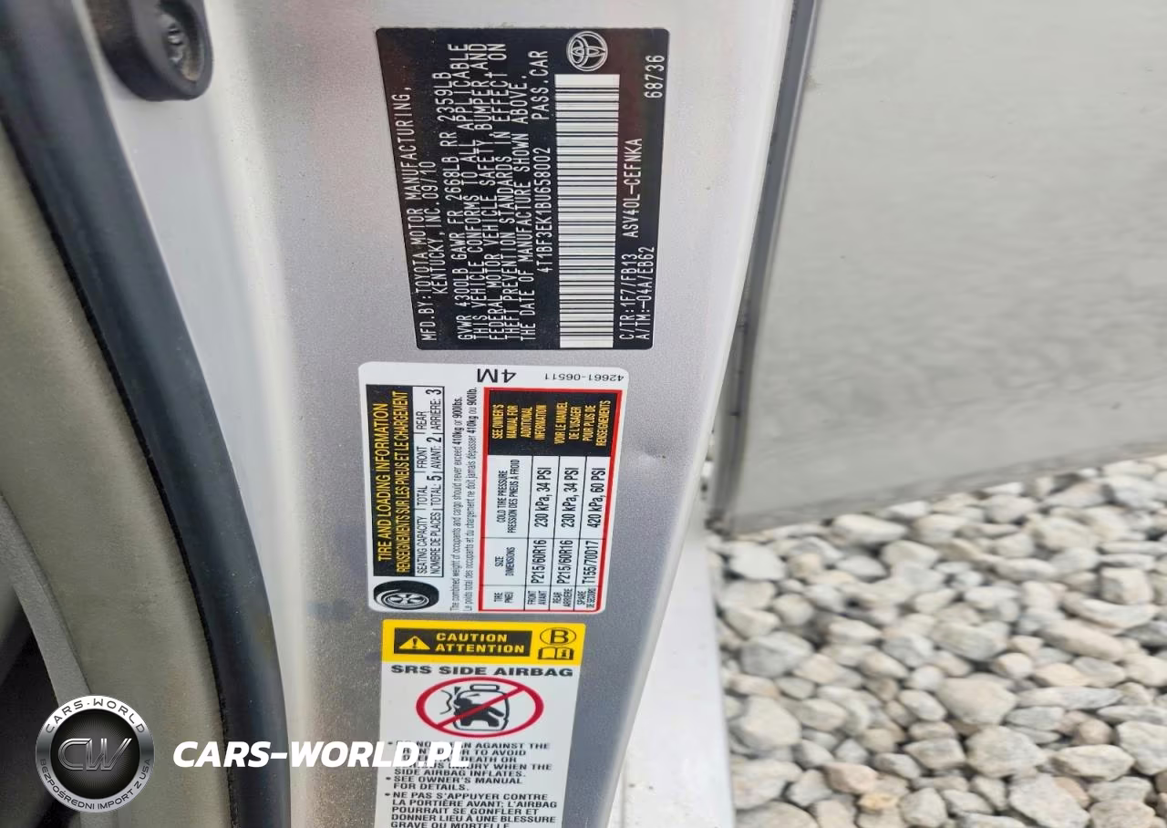 2011 Toyota Camry Base VIN:4T1BF3EK1BU658002 - 12