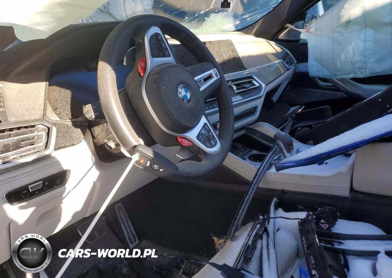 2021 BMW X6 M VIN:5YMCY0C06M9F10446 - 8