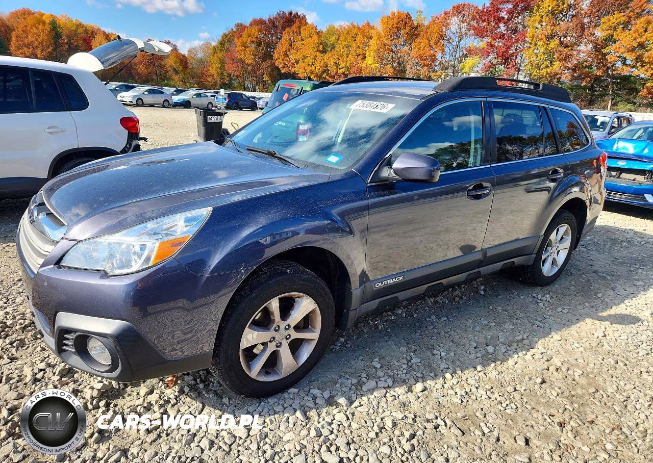 2014 Subaru Outback 2.5I Premium VIN:4S4BRBCC3E3230729 - 1