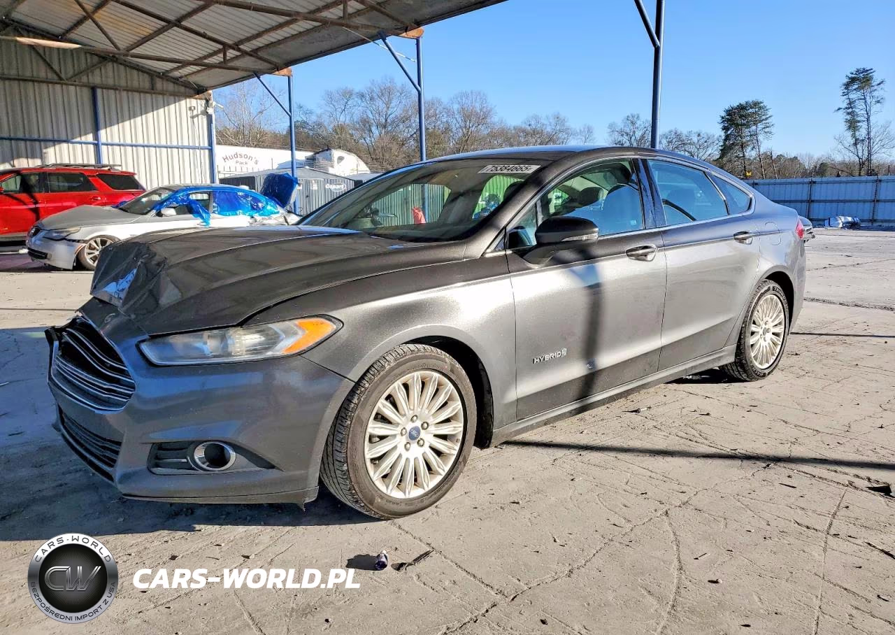 2016 Ford Fusion Se Hybrid