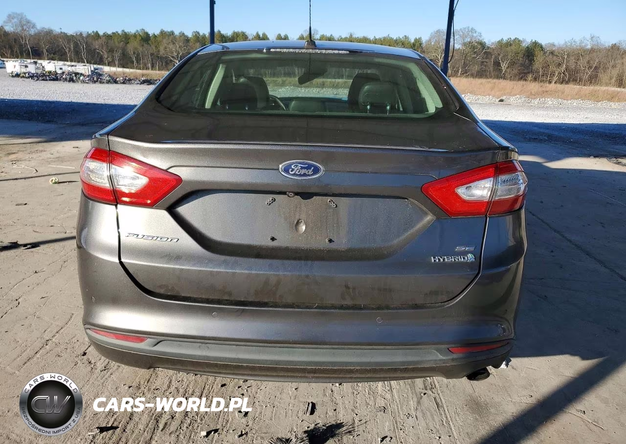 2016 Ford Fusion Se Hybrid VIN:3FA6P0LUXGR360252 - 6