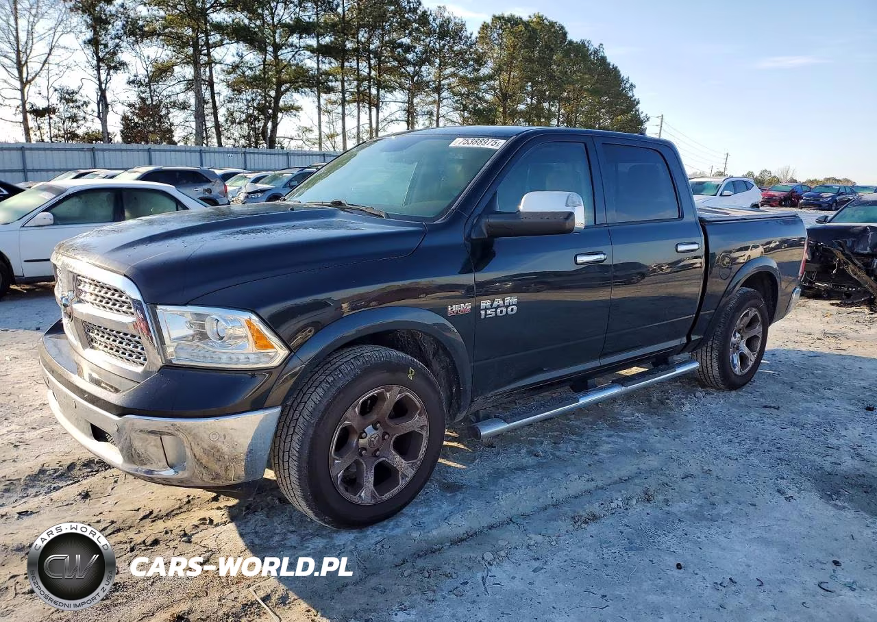 2017 Ram 1500 Laramie VIN:1C6RR7NT4HS593345 - 1