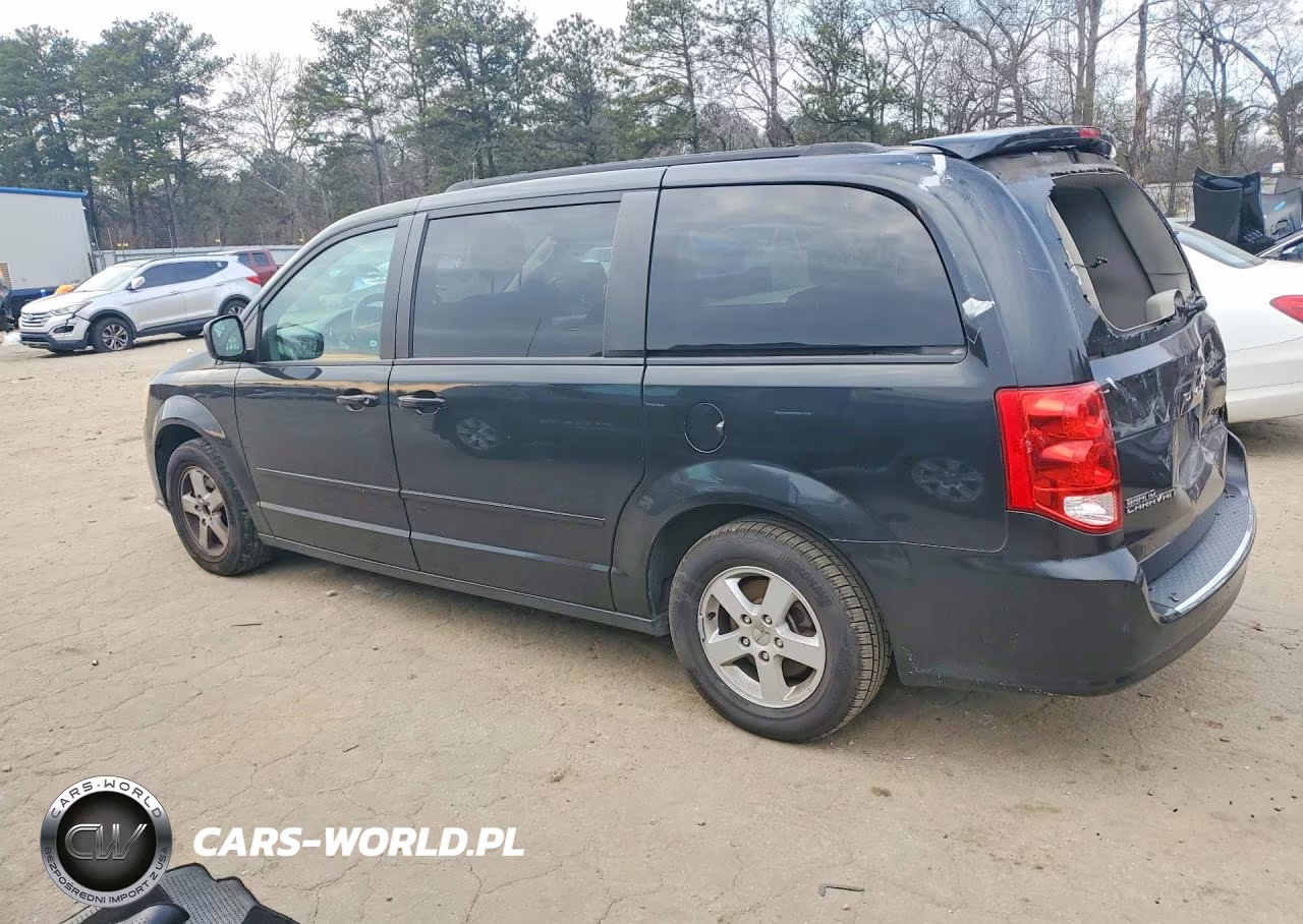 2012 Dodge Grand Caravan Sxt VIN:2C4RDGCG7CR148833 - 2
