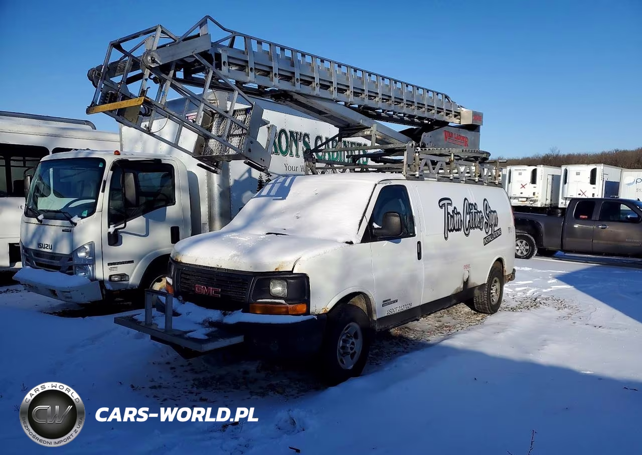 2006 GMC Savana 3500 Van With Bucket Lift