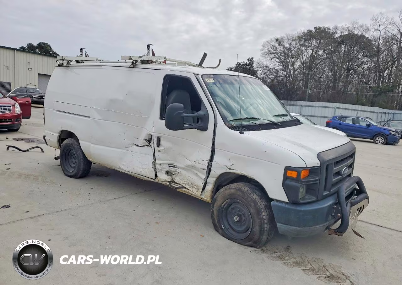 2008 Ford E-250 Utility - Service Van VIN:1FTNE24W78DA48634 - 4