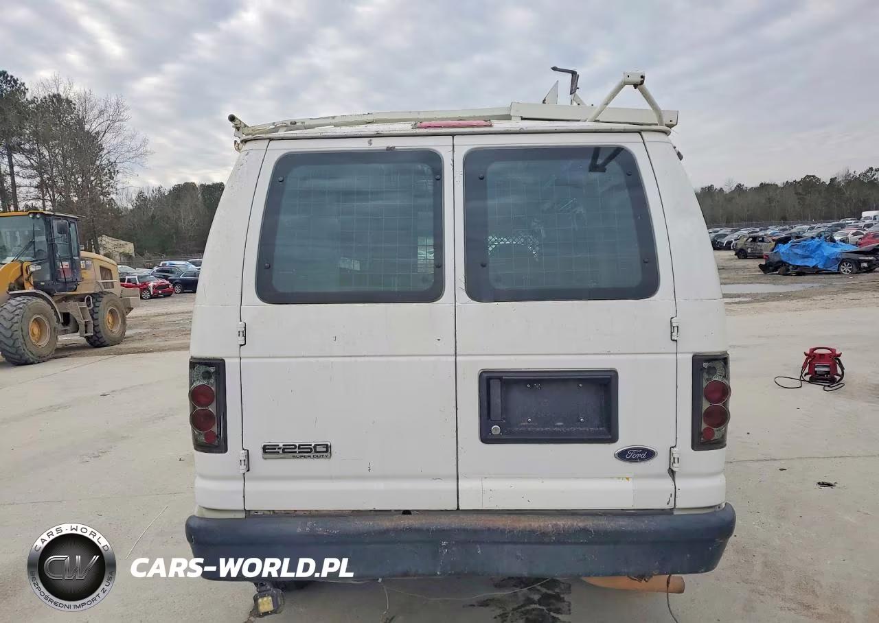 2008 Ford E-250 Utility - Service Van VIN:1FTNE24W78DA48634 - 6