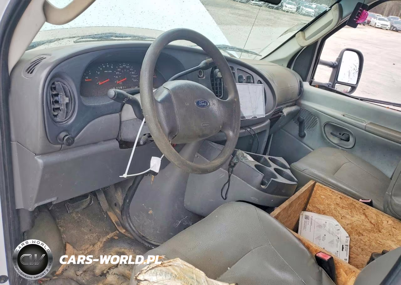 2008 Ford E-250 Utility - Service Van VIN:1FTNE24W78DA48634 - 8