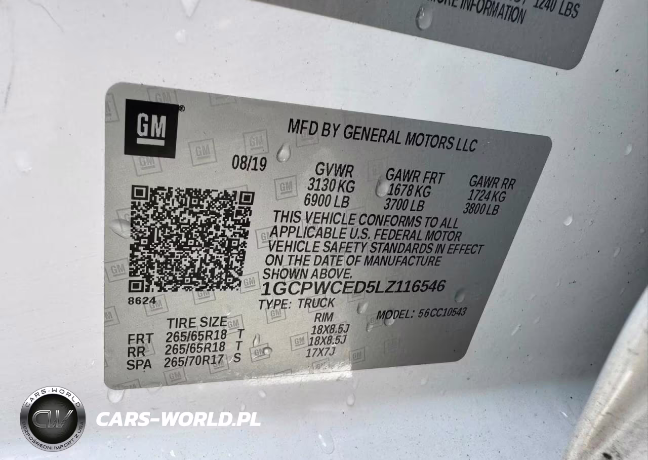 2020 Chevrolet Silverado C1500 Lt VIN:1GCPWCED5LZ116546 - 10
