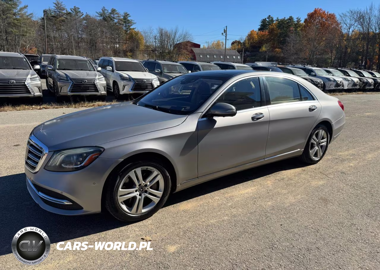 2018 Mercedes-Benz S 450 4Matic VIN:WDDUG6EB7JA390204 - 2