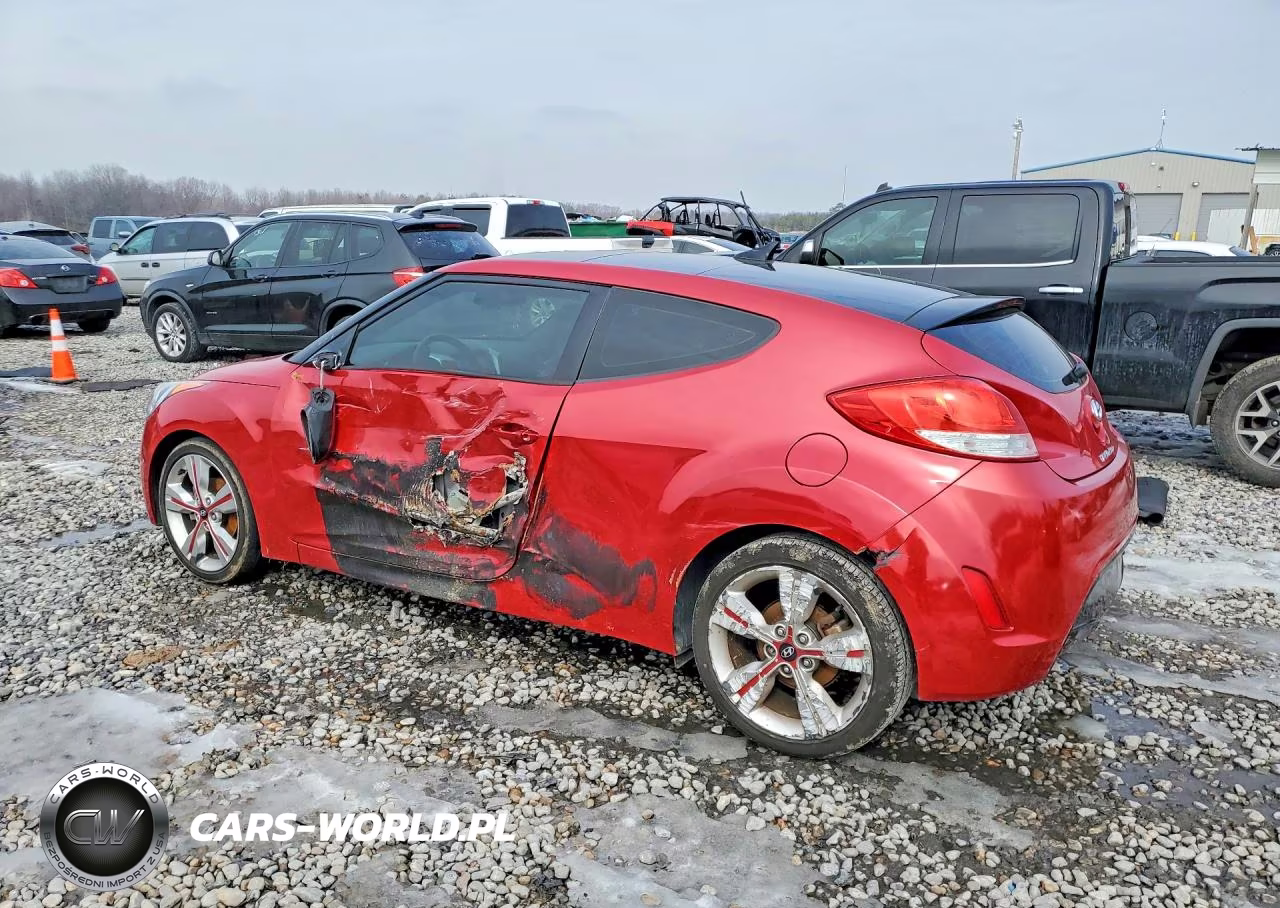 2017 Hyundai Veloster VIN:KMHTC6ADXHU321763 - 2