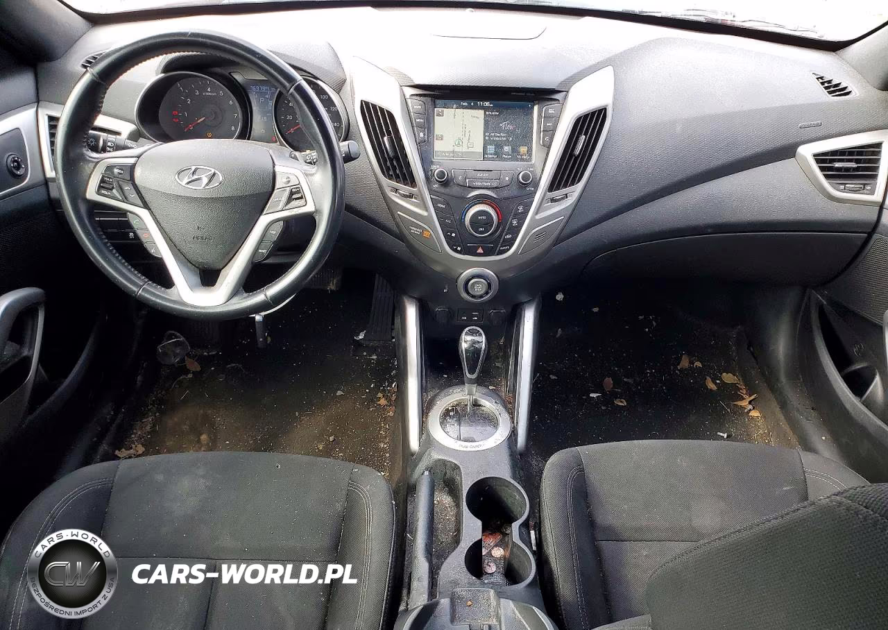 2017 Hyundai Veloster VIN:KMHTC6ADXHU321763 - 8