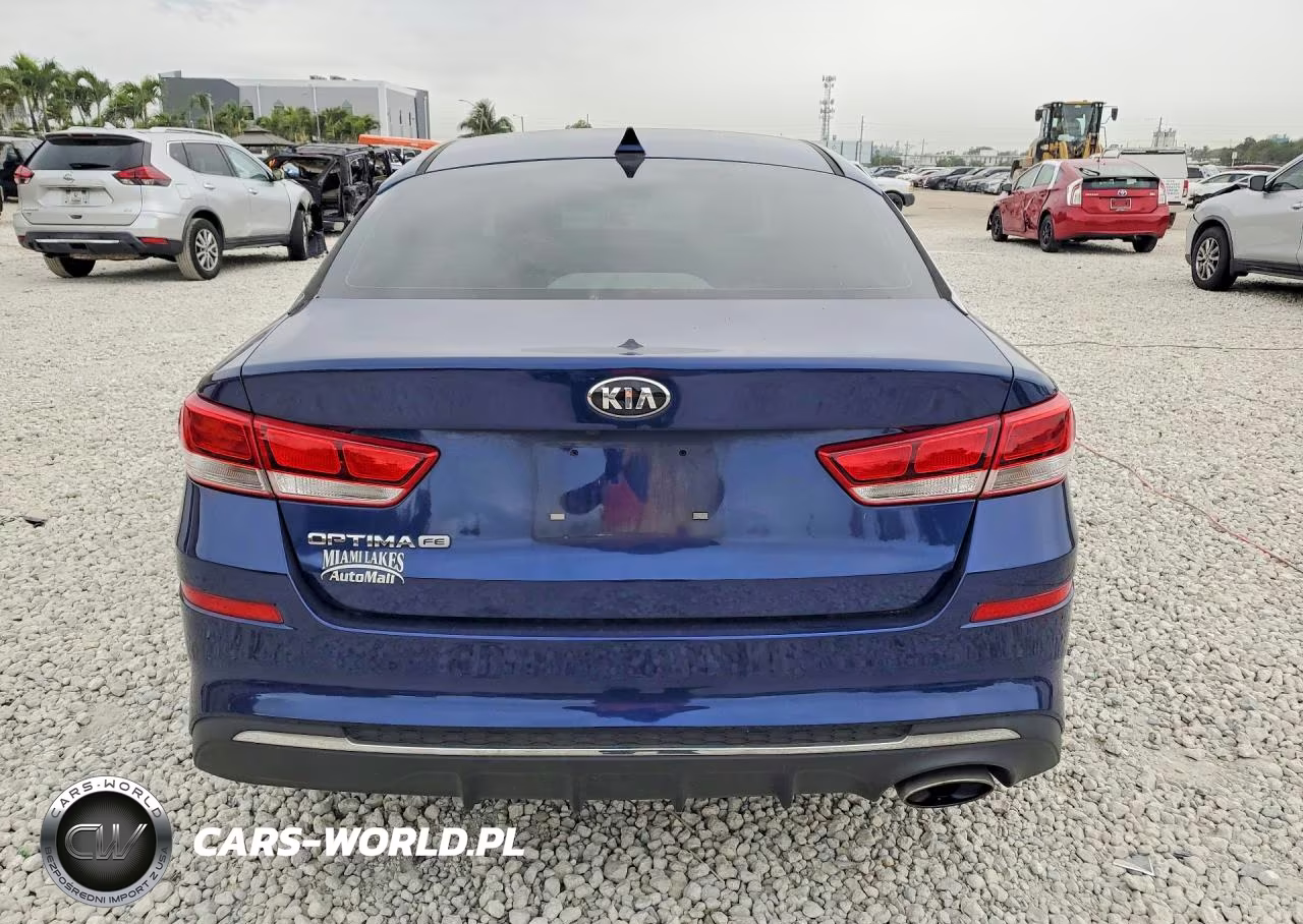 2019 Kia Optima Lx VIN:5XXGT4L33KG319395 - 6