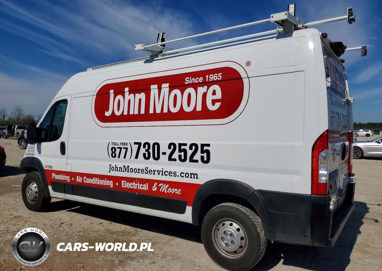 2023 Ram Promaster 2500 Utility - Service Van VIN:3C6LRVDG9PE541869 - 2