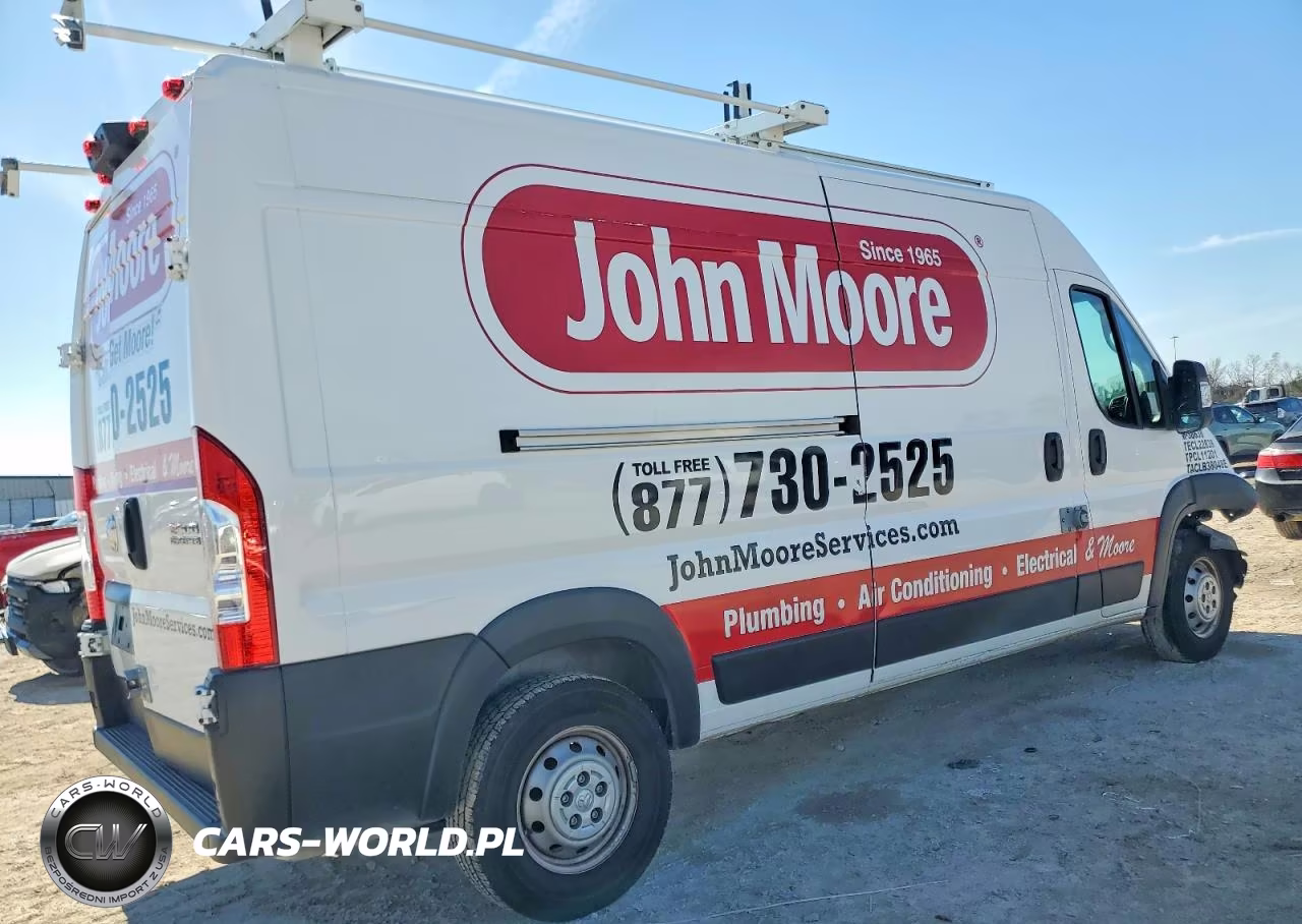 2023 Ram Promaster 2500 Utility - Service Van VIN:3C6LRVDG9PE541869 - 3