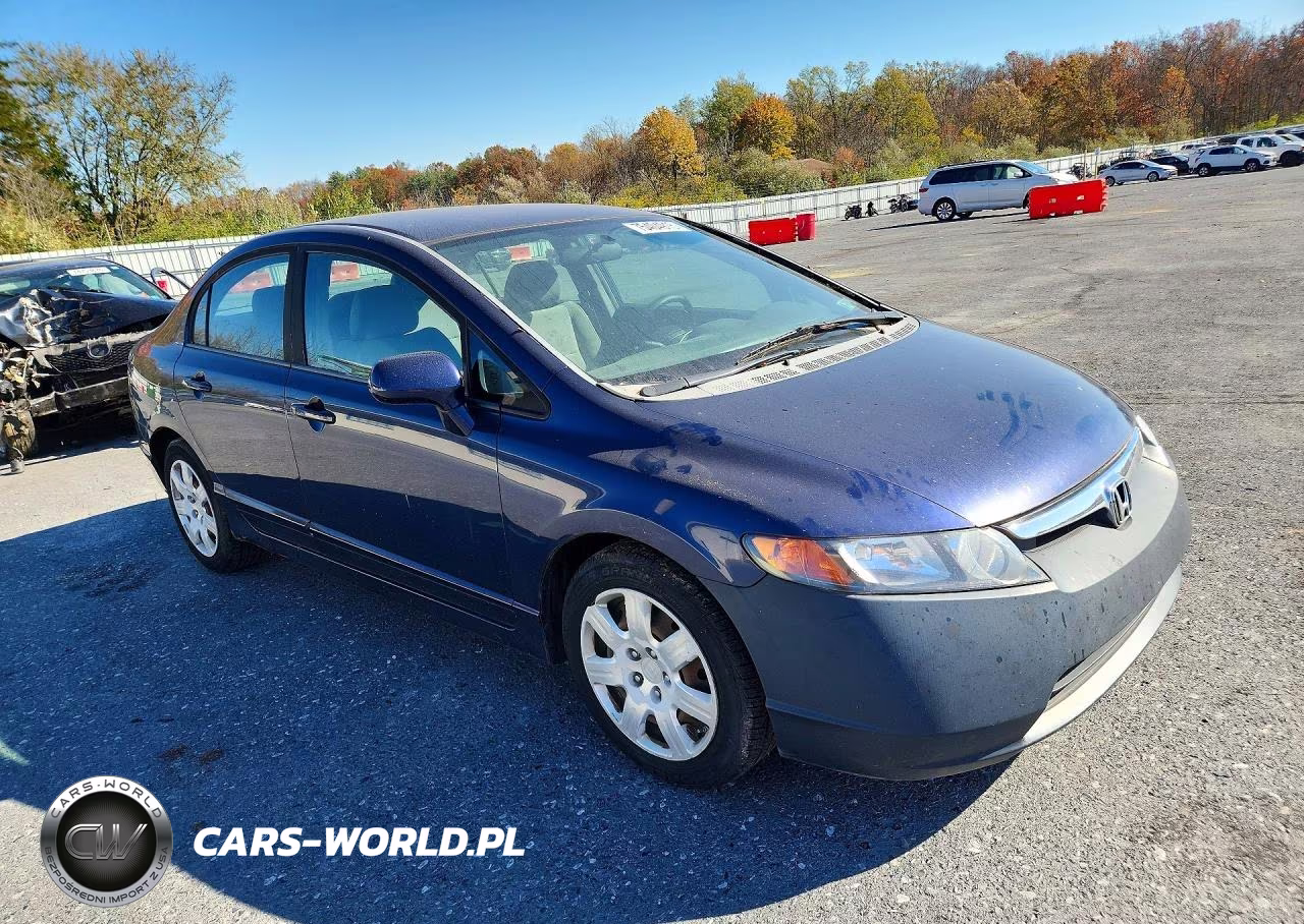 2008 Honda Civic Lx VIN:1HGFA16528L047445 - 4