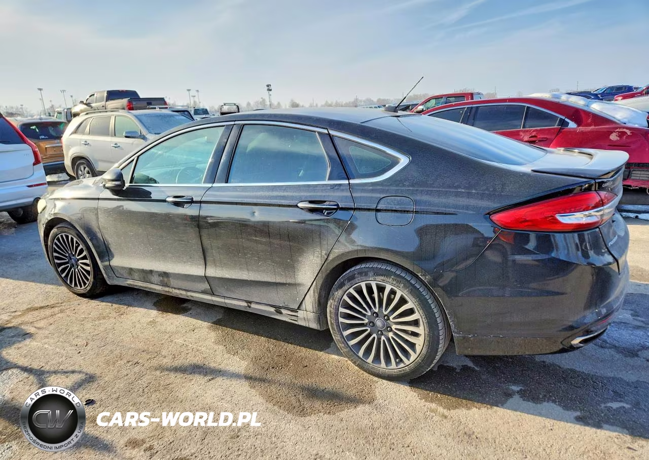 2017 Ford Fusion Titanium VIN:3FA6P0K97HR146933 - 2