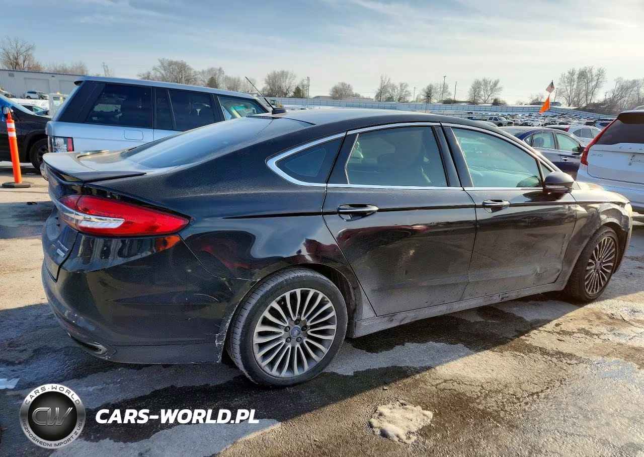 2017 Ford Fusion Titanium VIN:3FA6P0K97HR146933 - 3